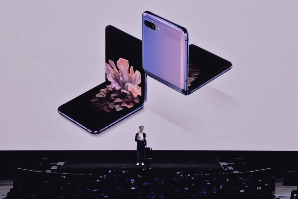 new samsung phone flip 2020