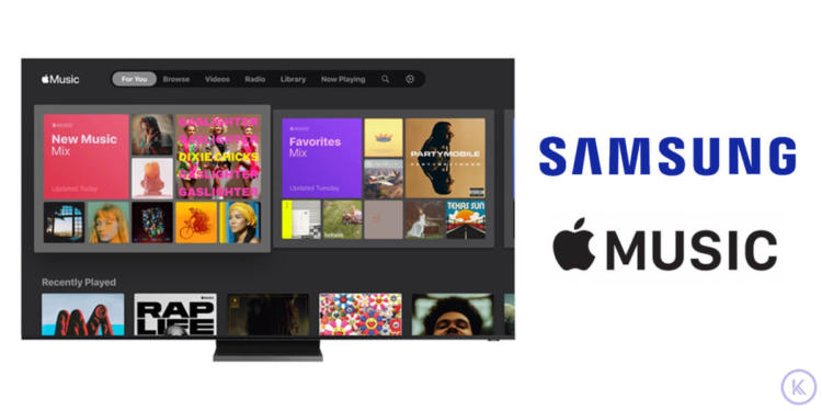 samsung tv with apple music