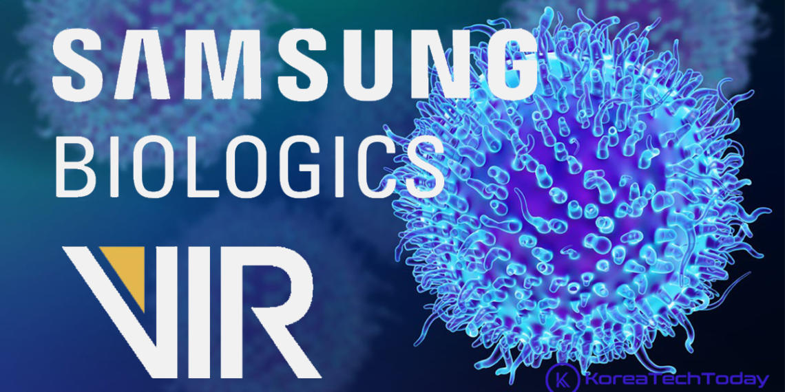 Samsung Biologics signed with Vir Biotechnology a manufacturing agreement worth approximately $362 million to mass-produce COVID-19 treatment.