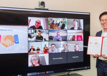 sk telecom deutsche telekom signs agreement