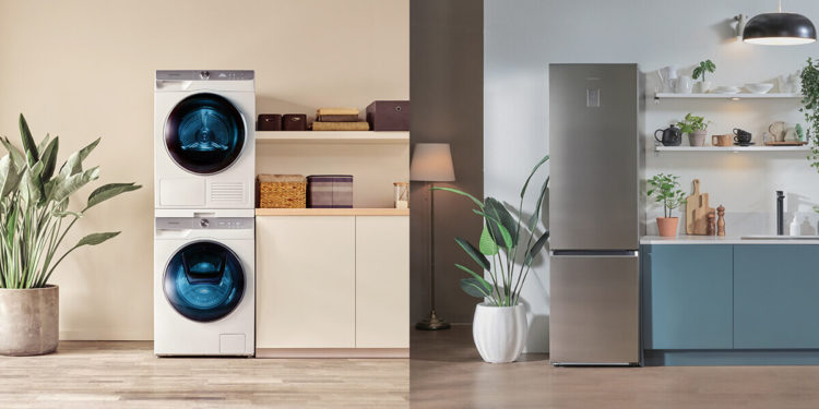 Samsung Electronics launches it new AI-powered laundry lineup and RB7300 BMF refrigerator in the global market. / photo courtesy of Samsung Electronics
