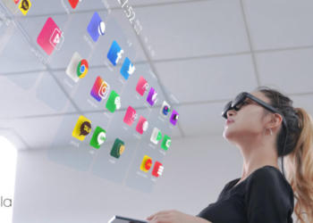 LG Uplus Corp., launched its augmented reality (AR) eyeglasses in collaboration with Nreal, a Chinese mixed-reality product developer, and Qualcomm Inc.