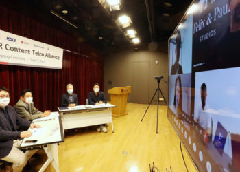 LG Uplus forms an 5G extended reality (XR) alliance named “Global XR Content Telco Alliance” to develop augmented and virtual reality content.