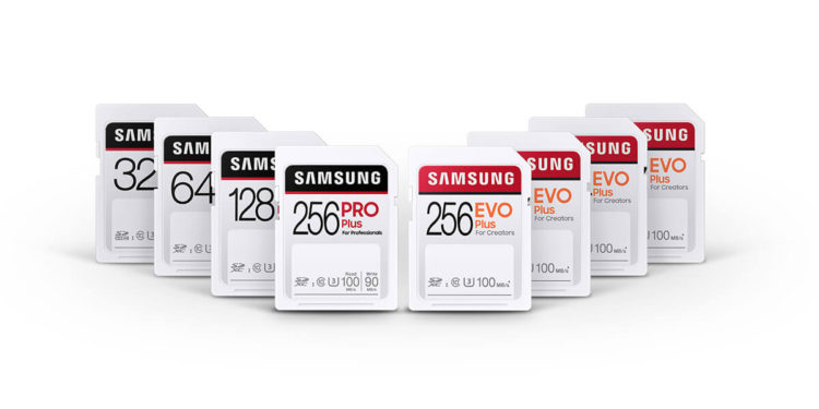 Samsung Electronics introduced its latest lines of SD cards, the PRO Plus and EVO Plus, which include enhanced durability and remarkable speeds. / photo courtesy of Samsung Electronics