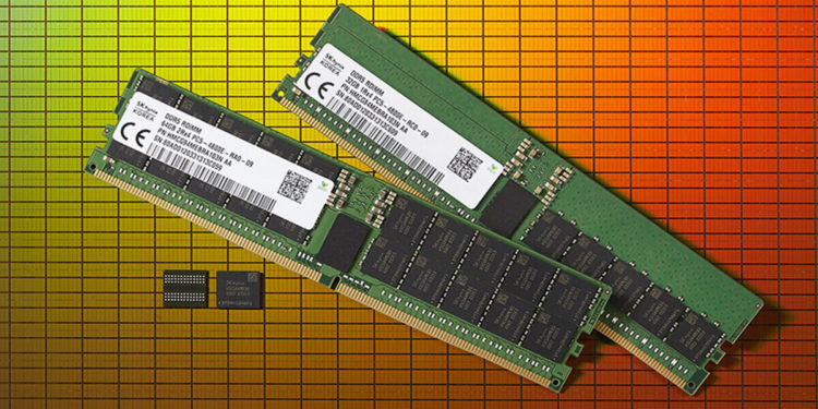 SK hynix launches its first 16Gb DDR5 DRAM. / photo courtesy of SK hynix