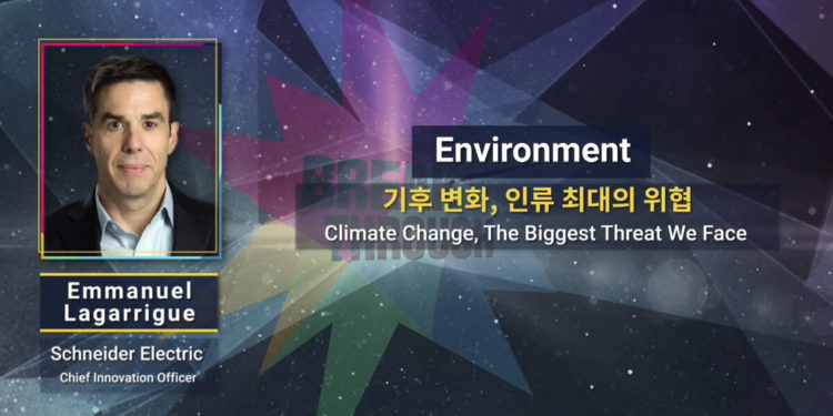 Emmanuel Lagarrigue, Chief innovation Officer of Schneider Electric