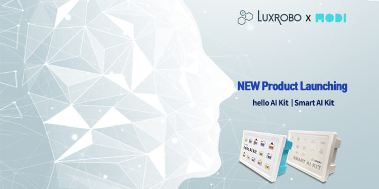 Edtech startup LUXROBO announced that it would launch its AI training kits "hello AI" and "Smart AI" targeting the AI edtech market worldwide this November.