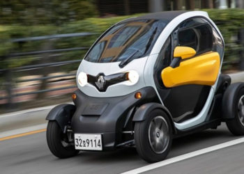 Renault Samsung's electric vehicle Twizy