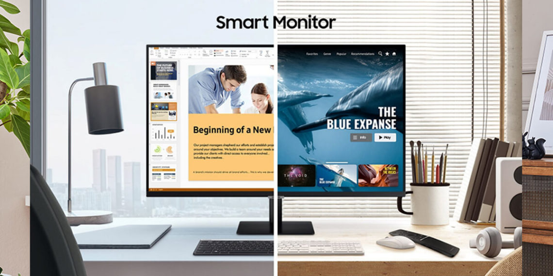 Samsung launches its new Smart Monitor with multitask features.