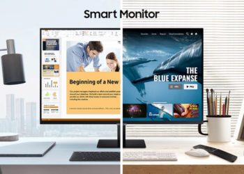 Samsung launches its new Smart Monitor with multitask features.