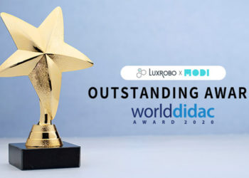 Edtech startup LUXROBO receives the Worlddidac Outstanding Award 2020 for its modular robotics coding education kit named "MODI."