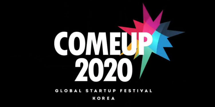 The Ministry of SMEs and Startups begins COMEUP 2020, South Korea's biggest startup event.