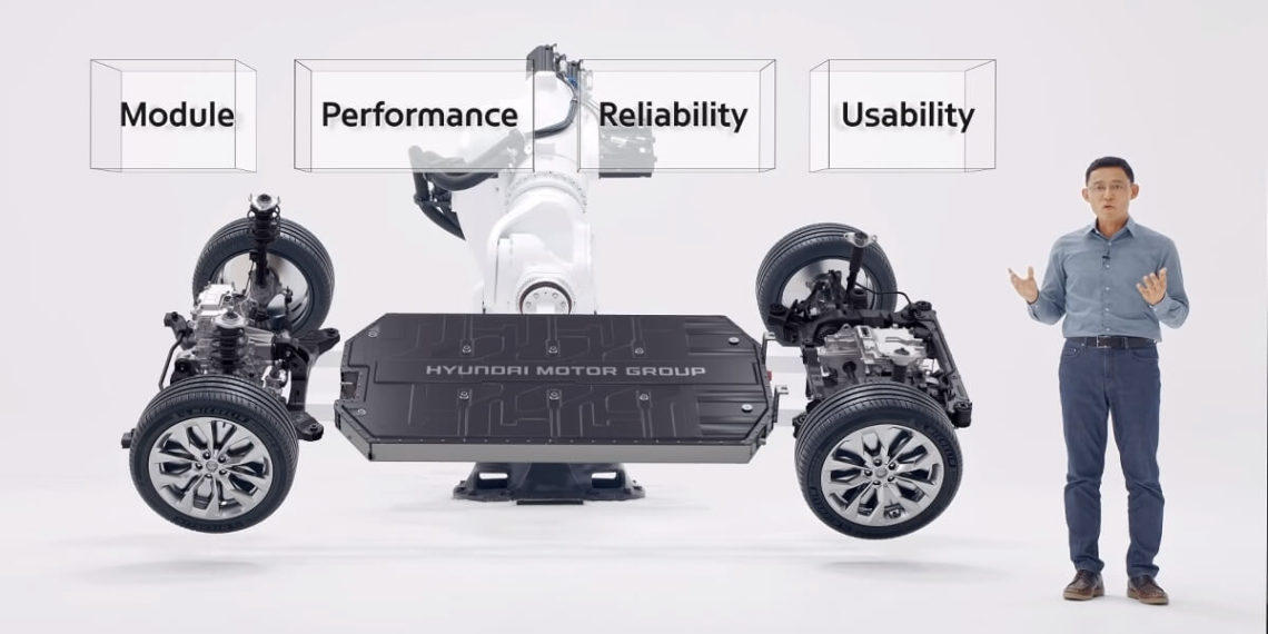 Hyundai Motor Introduces New EGMP Platform for Battery Electric Vehicle