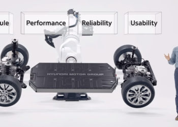 Hyundai Motor Introduces New E-GMP Platform for Battery Electric Vehicle