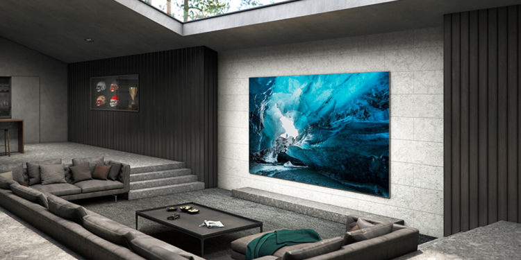 Samsung Electronics next-generation 110-inch Samsung MicroLED television.