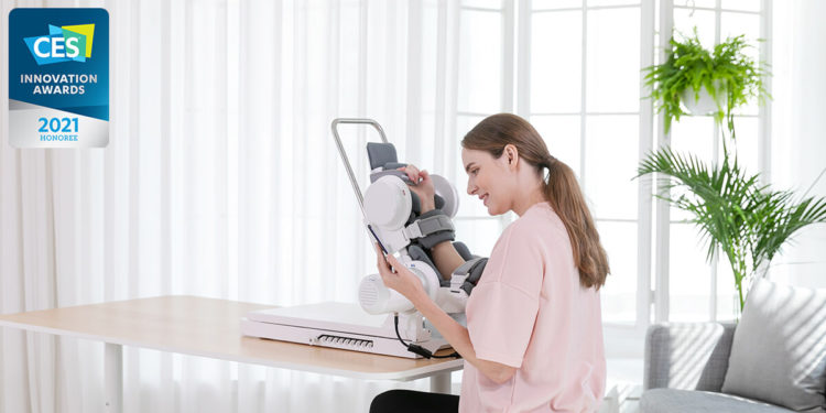 H Robotics Rebless receives CES 2021 Innovation Award in the Healthcare & Wellness. / photo courtesy of H Robotics