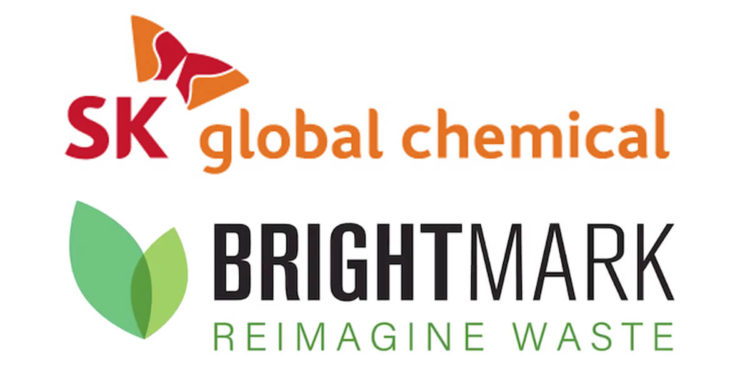 SK Global Chemical collaborates with US-based Brightmark in establishing a plastic recycling plant that utilizes pyrolysis renewal technology.