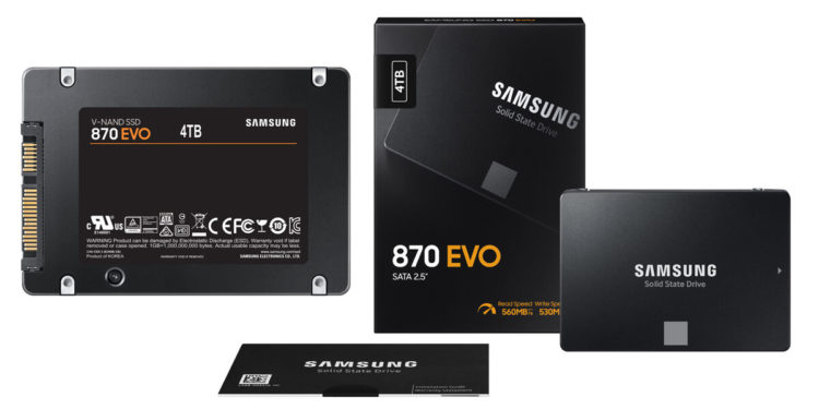 Samsung Electronics announces the release of the latest storage solution in their SATA solid state drive (SSD) product line, the 870 EVO SSD. / photo courtesy of Samsung Electronics