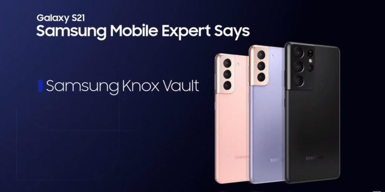 Samsung Electronics introduces the Samsung Knox Vault, a security solution that protects user data privacy and security against cyber attacks. / photo courtesy of Samsung Electronics