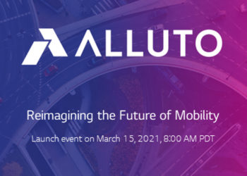 LG announces the launch of Alluto, a joint venture with software engineering company Luxoft, for advancing future digital in-vehicle automotive experiences. / photo courtesy of LG Electronics