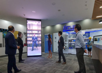 Samsung Electronics, along with IBM and M1, announced IBM Industry 4.0 Studio’s establishment, which will incorporate 5G, AI, and cloud and edge computing to deliver innovative solutions. / photo courtesy of Samsung Electronics