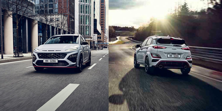 Hyundai Motor introduced Kona N, its latest inclusion to the N Brand, combining practicality and high performance to support optimum driving experiences. / photo courtesy of Hyundai Motor