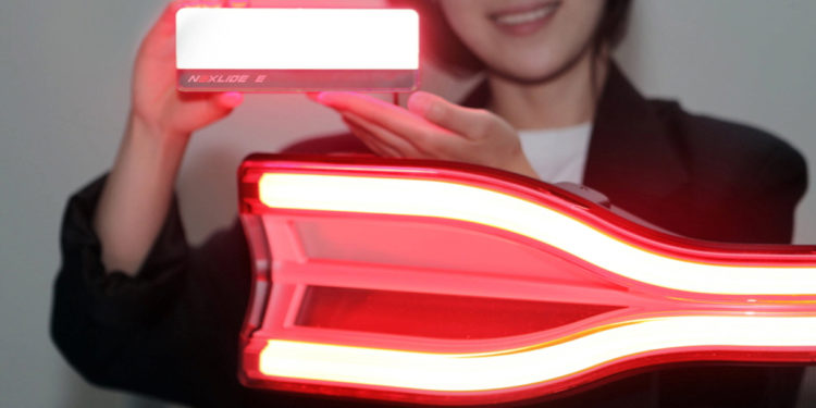 LG Innotek developed the Nexlide-E, a high-performance automotive lighting module, to provide better safety and expand its presence in the global markets. / photo courtesy of LG Innotek