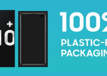 Samsung wins two sustainability awards from the US Environmental Protection Agency (EPA) for its eco-conscious Galaxy S10 packaging and waste recycling. / photo courtesy of Samsung Electronics