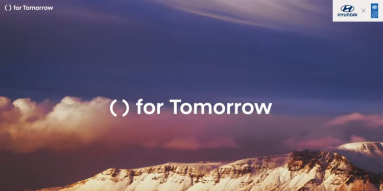 Hyundai Motor and UNDP shared the latest sustainable living solutions with ‘for Tomorrow’ program aiming to deliver environmental and socio-economic innovations. / photo taken from for Tomorrow 2030 YouTube channel