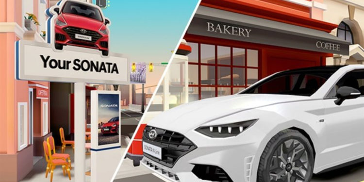 Hyundai Sonata Naver Zepeto Metaverse