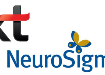 KT signed an MOU with Monarch eTNS System developer NeuroSigma to develop and commercialize electronic treatments for numerous neurological conditions.