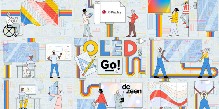 LG Display announced the winners of its OLEDs Go! Competition, optimizing the OLED display technologies’ endless innovative capabilities. / photo courtesy of Dezeen