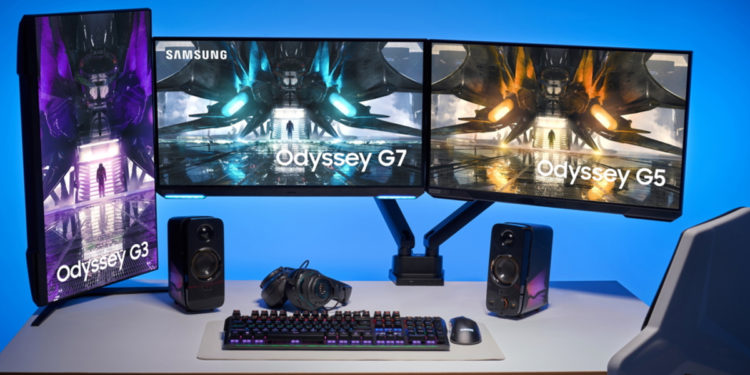 Samsung announced the global rollout of the upgraded 2021 Odyssey gaming monitor lineup, improving gameplay with versatile, all-inclusive, and high-performing devices. / photo courtesy of Samsung Electronics