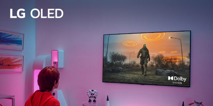 LG Dolby Vision OLED gaming TV