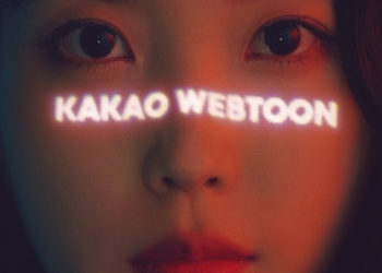 Daum Webtoon rebrands as Kakao Webtoon, sharing its goal to offer the industry’s most innovative user interface and user experience. photo shows Kakao Webtoon's official model IU. / photo taken from Kakao Webtoon's official teaser video on YouTube.