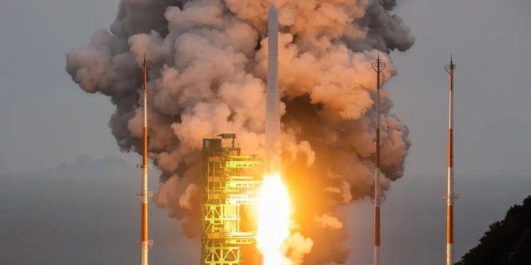 South Korea’s First Commercial-grade Satellite Nuri Rocket Lifts Off