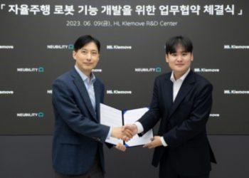 HL Clemove Partners with Neubility to Develop Autonomous Robot Technology