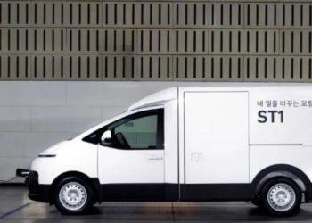 Hyundai Unveils ST1: Electric Work Vans with Futuristic Design