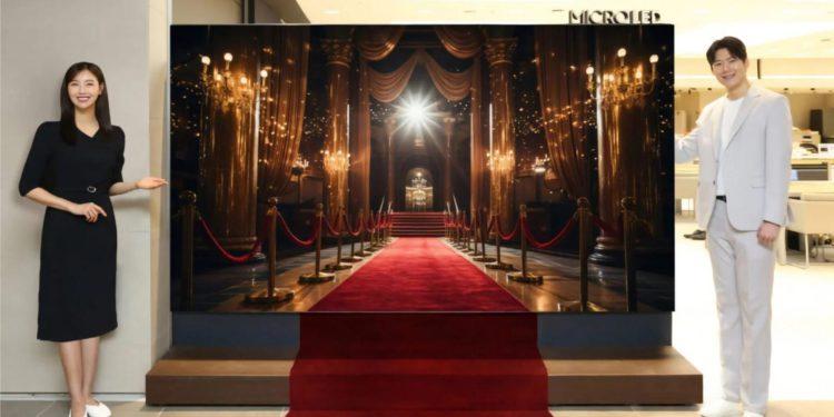 Samsung Launches 114-Inch Micro LED TV