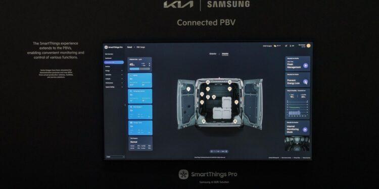 Kia Expands PBV Strategy with Samsung’s IoT for Smarter Business Operations