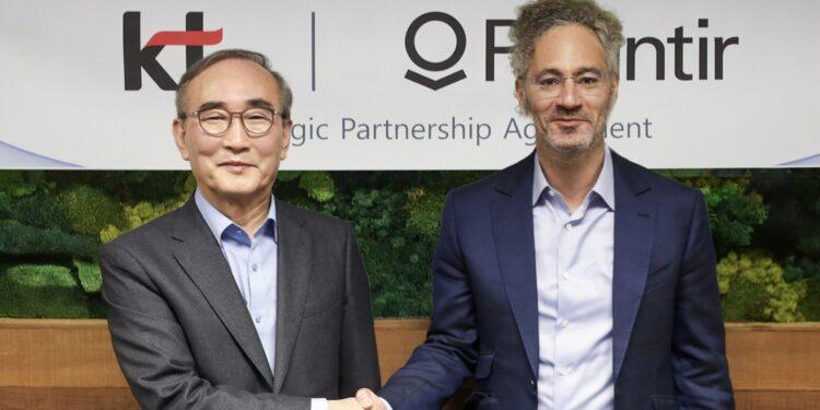 KT Expands AI Initiatives with Palantir Partnership, Eyes U.S. Growth