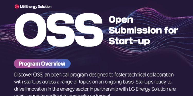 LG Energy Solution Launches Global Innovation Drive for Battery Startups