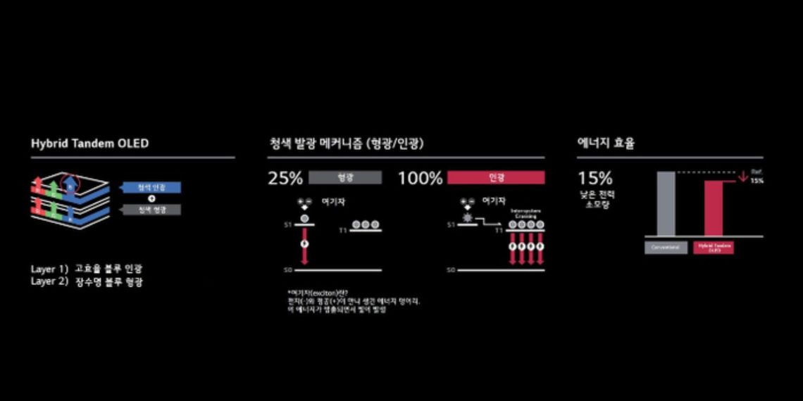 World-First: LG Display Verifies Mass Production of Blue Phosphorescent OLED Panels