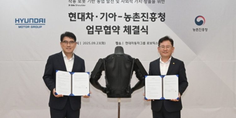 Hyundai and Kia Deploy Wearable Robots to Transform Farming in Korea