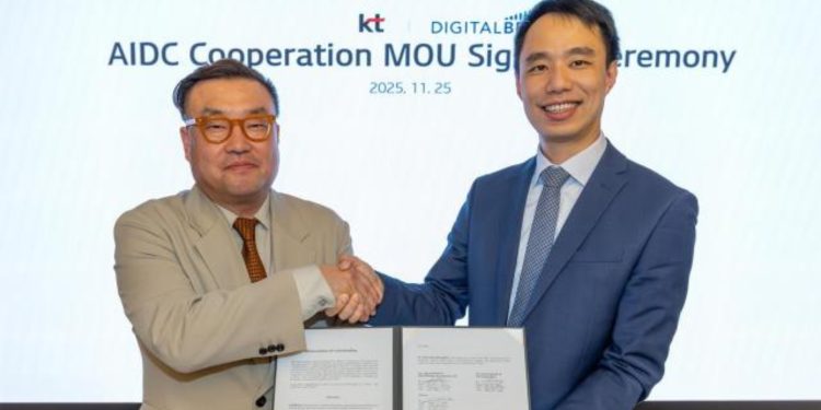 KT Partners With DigitalBridge to Build AI Data Center Network in Korea