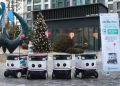 Samsung C&T scales up robot food delivery in Seoul apartment complexes