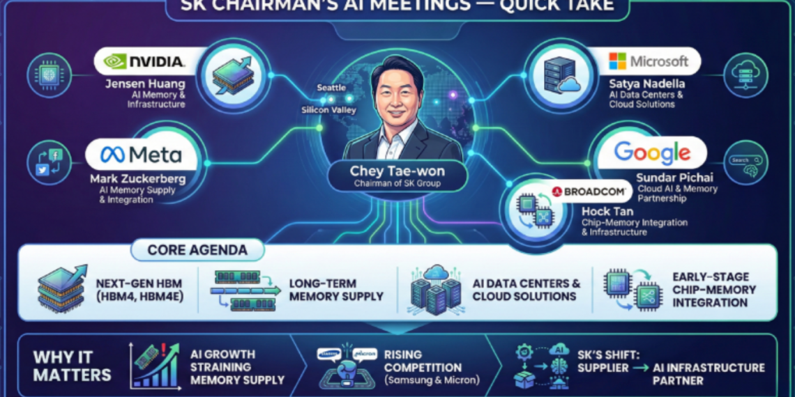 With HBM in Focus, SK Engages Nvidia, Microsoft and Google on AI Strategy