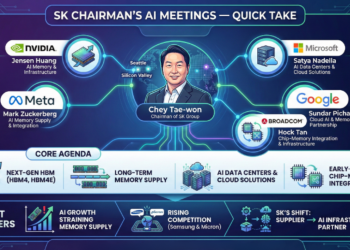 With HBM in Focus, SK Engages Nvidia, Microsoft and Google on AI Strategy
