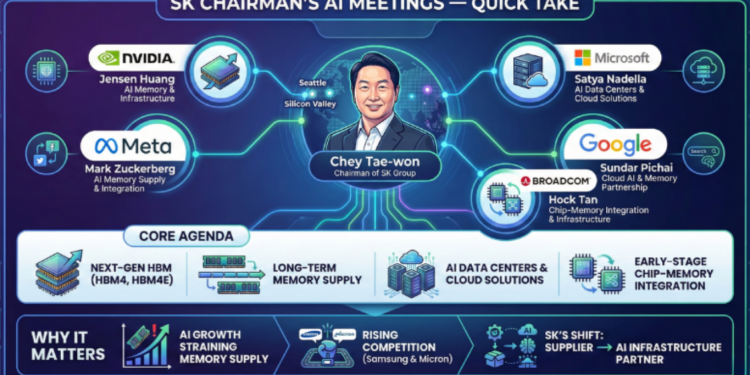 With HBM in Focus, SK Engages Nvidia, Microsoft and Google on AI Strategy