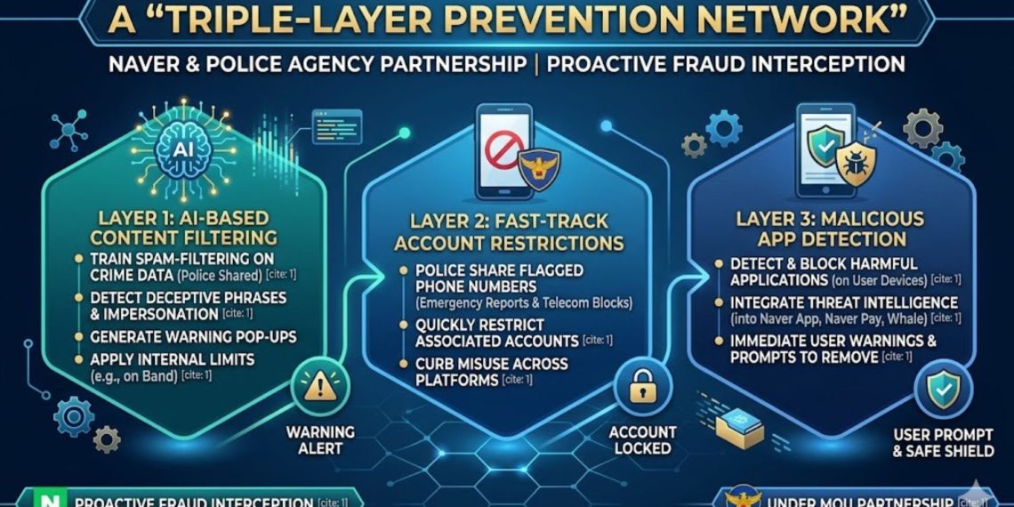 Naver Signs Anti-Fraud Pact with Korean National Police Agency